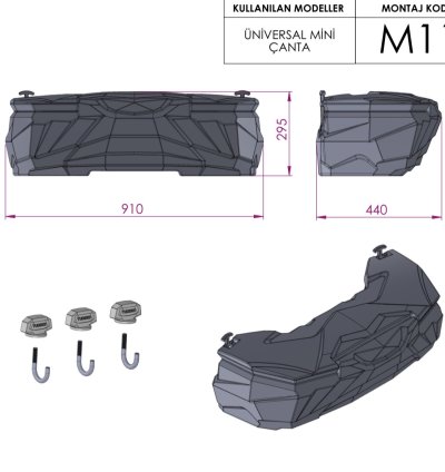 VOLTA RA 5 ARKA ÇANTA
